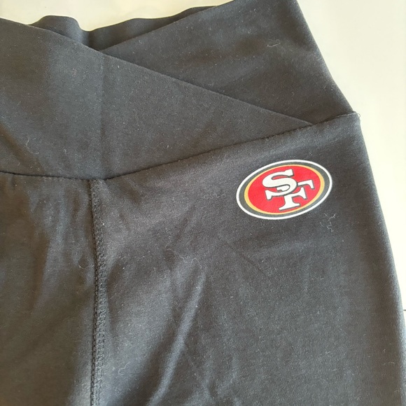 San Francisco 49ers Black Flared Leggings - Picture 2 of 5